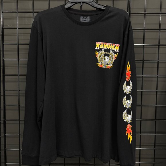 Xzavier Men's "Never Say Never" Eagle Crown Graphic Tee - Picture 1 of 2